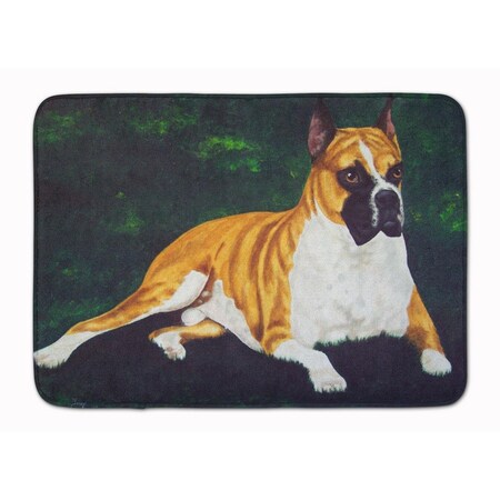 Carolines Treasures Dempsey Boxer Machine Washable Memory Foam Mat AMB1064RUG